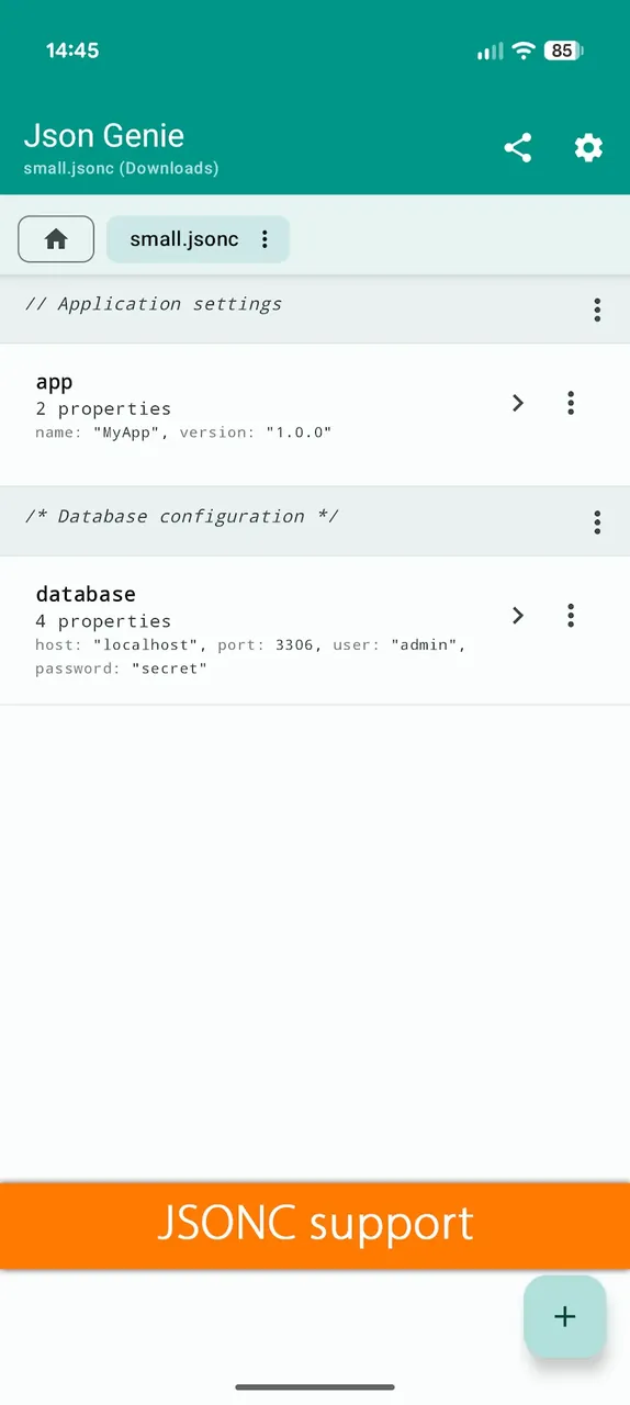 Json Genie screenshot 5