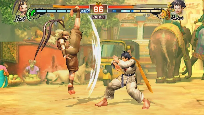 Street Fighter IV CE NETFLIX gameplay capture 4