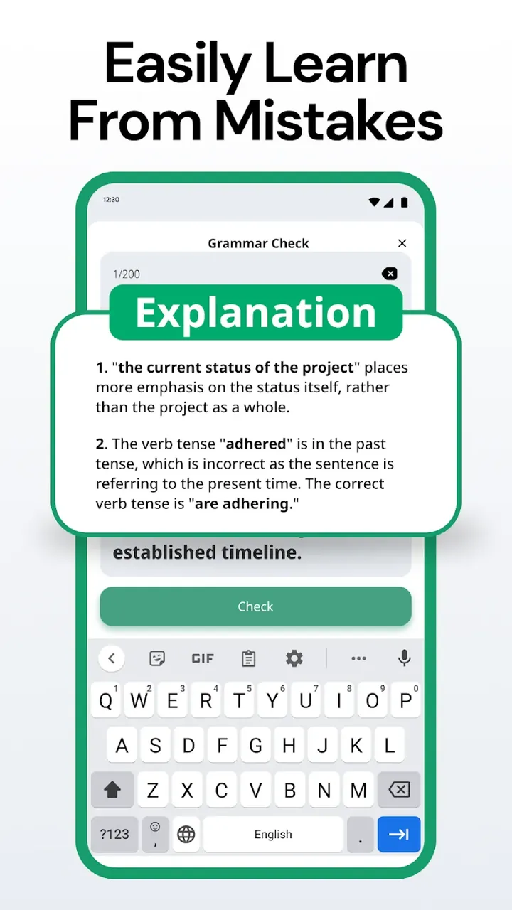 Grammar Check by AI Writing screenshot 4