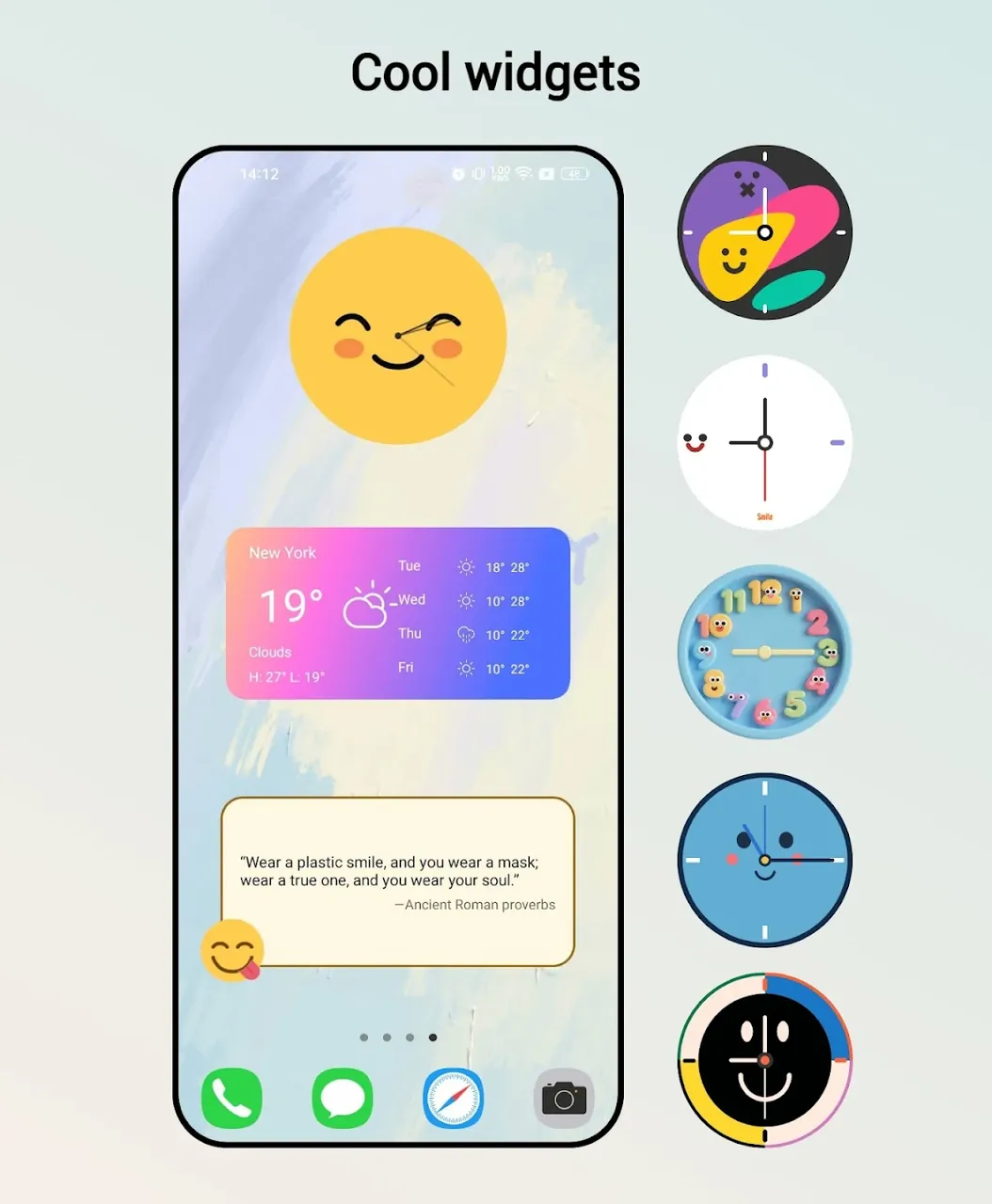 Happy Launcher, smile launcher screenshot 6