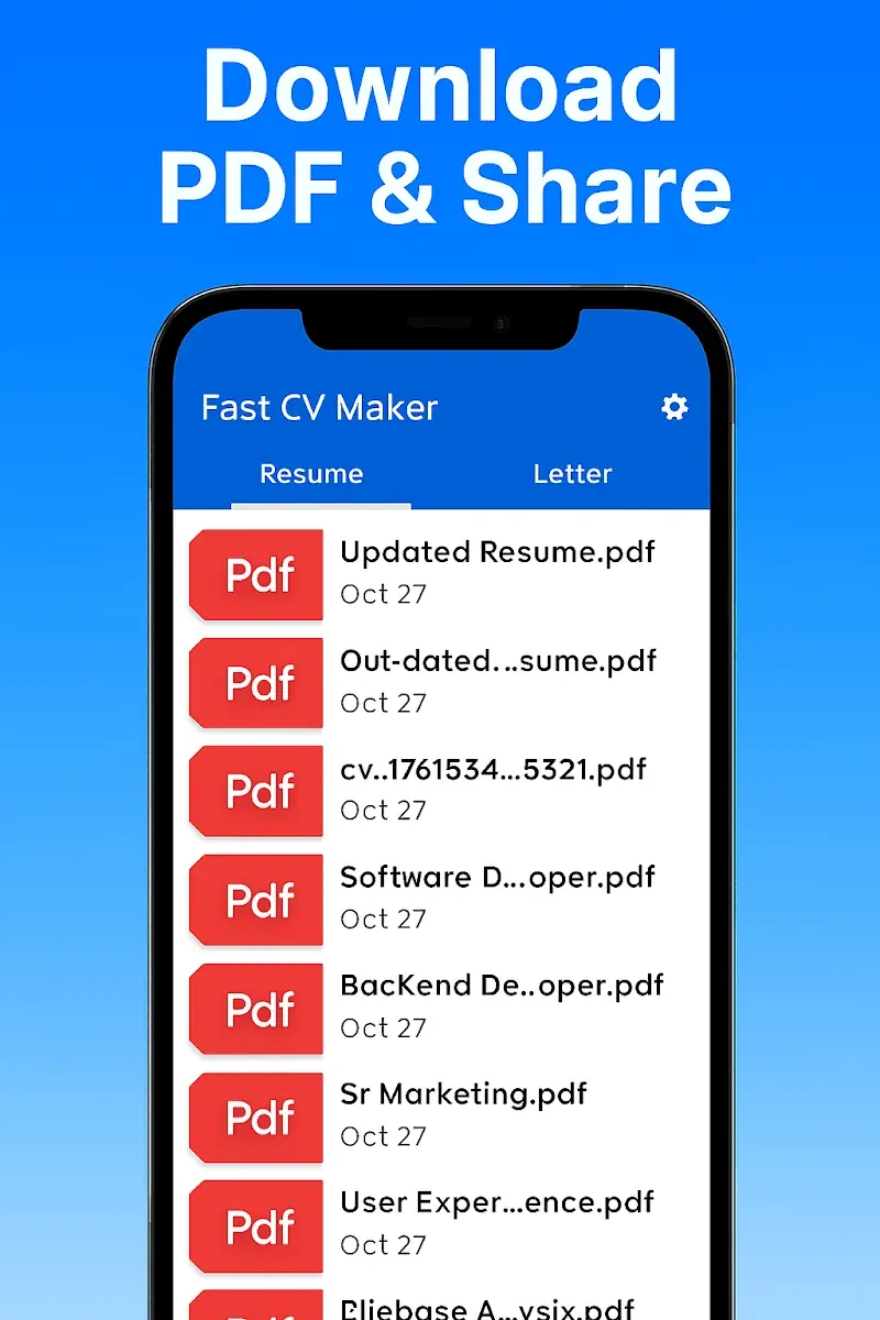 Fast CV Maker screenshot 5