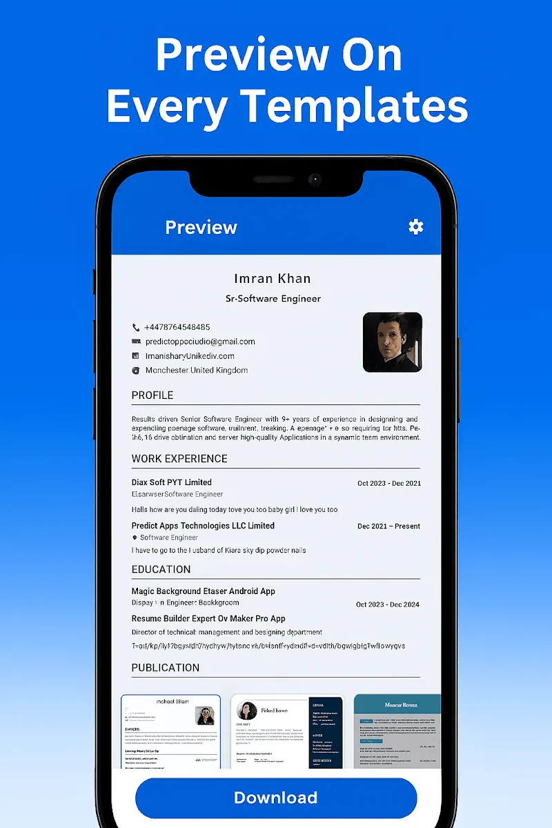 Fast CV Maker screenshot 4