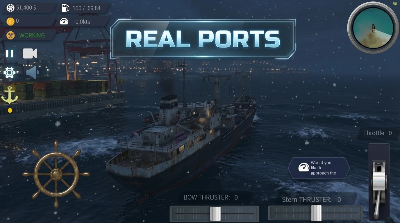 Ship Captain Simulator Pro Gameplay Screenshot 1