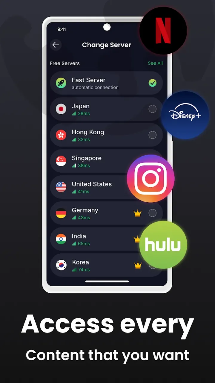 Bear VPN - Fast VPN Proxy screenshot 3