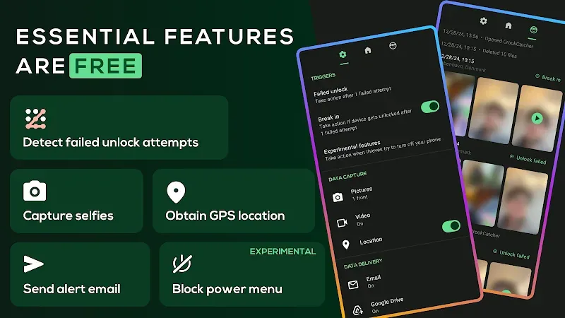 CrookCatcher screenshot 3
