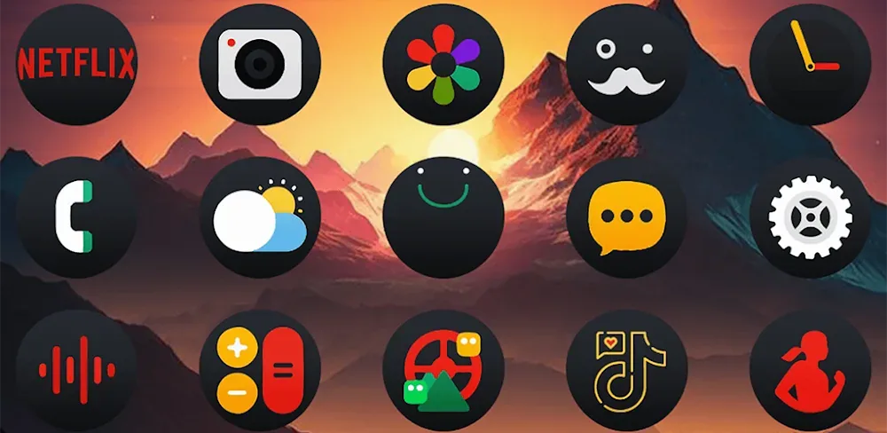 OneUI7 R (DarkoZ) Icon Pack screenshot 1
