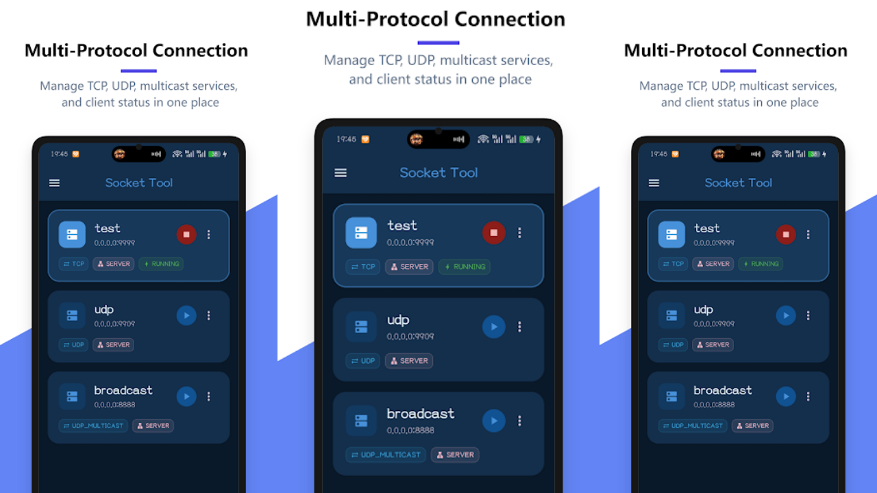 Socket Tool: TCP UDP WebSocket screenshot 1