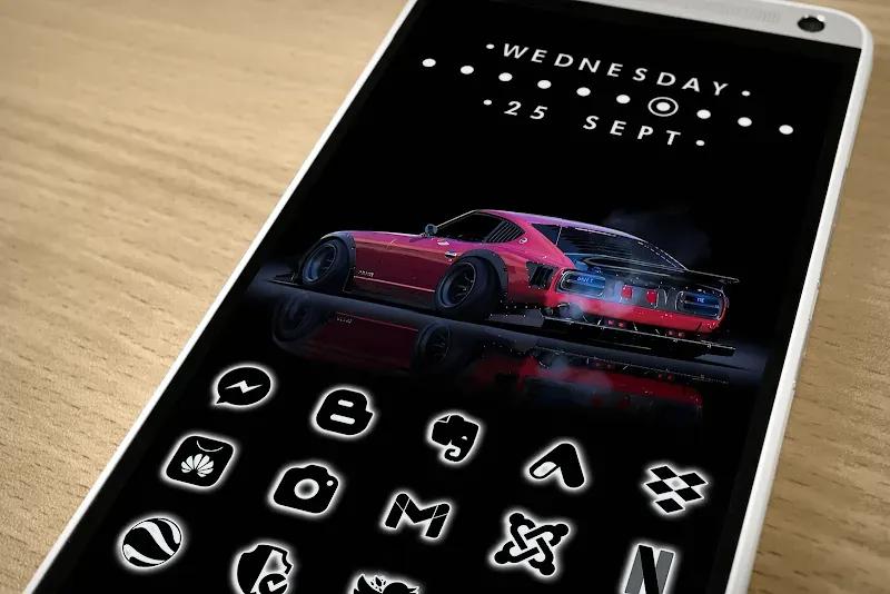 Neon-W Icon Pack screenshot 2