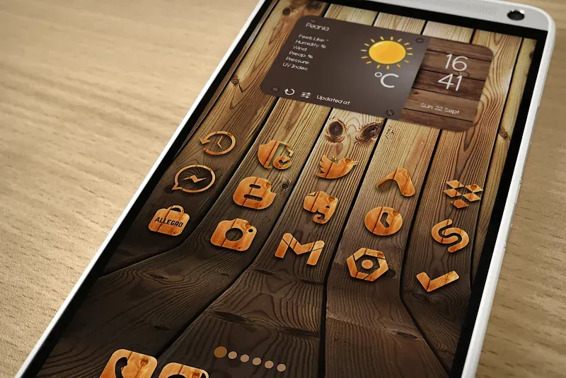 WoodRustic Icon Pack screenshot 2