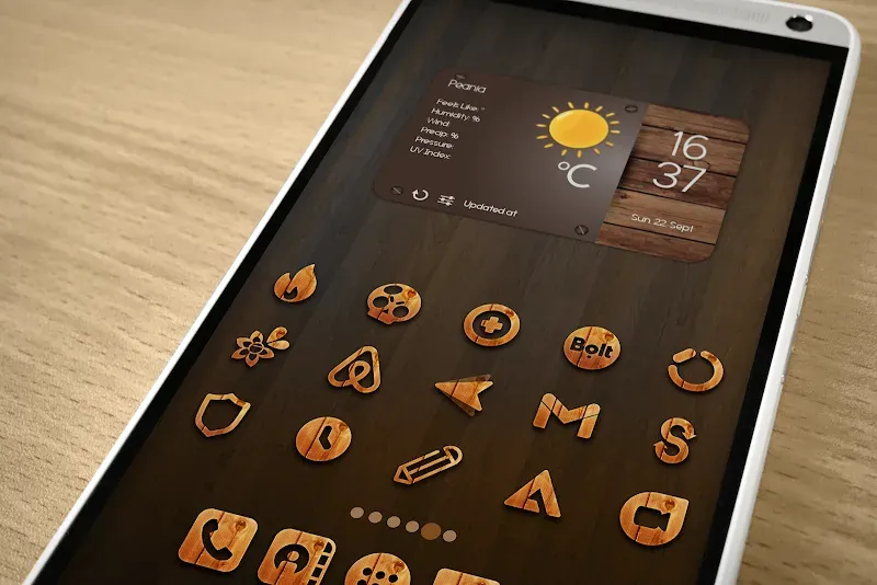 WoodRustic Icon Pack screenshot 3