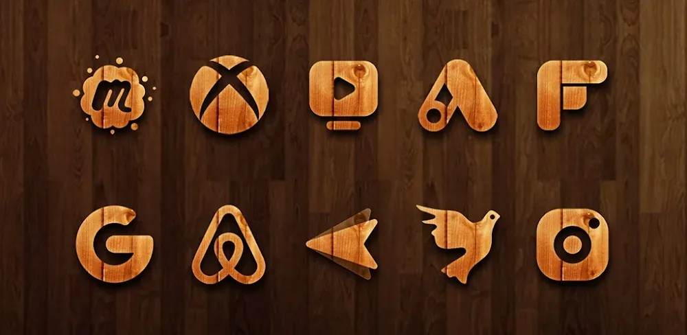 WoodRustic Icon Pack screenshot 1
