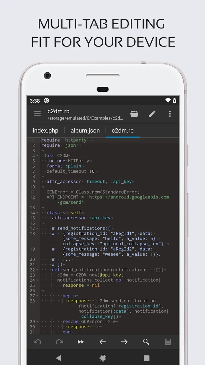 Code Editor screenshot 6