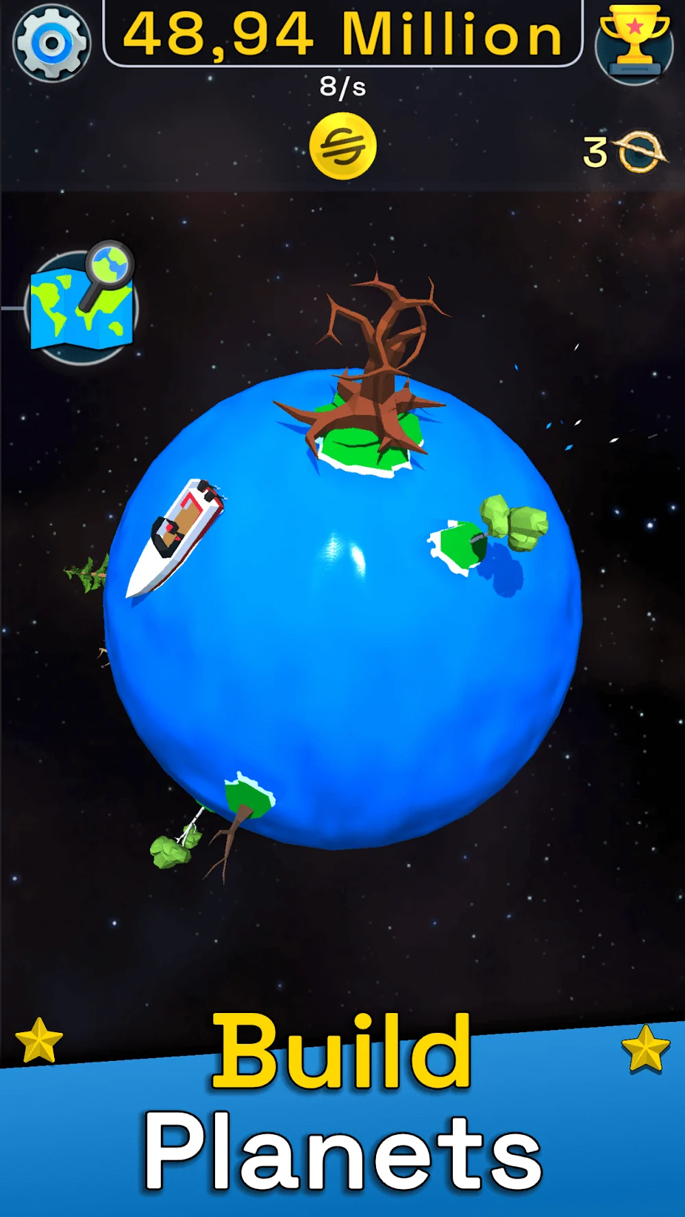 Planet Evolution: Idle Clicker Screenshot 2