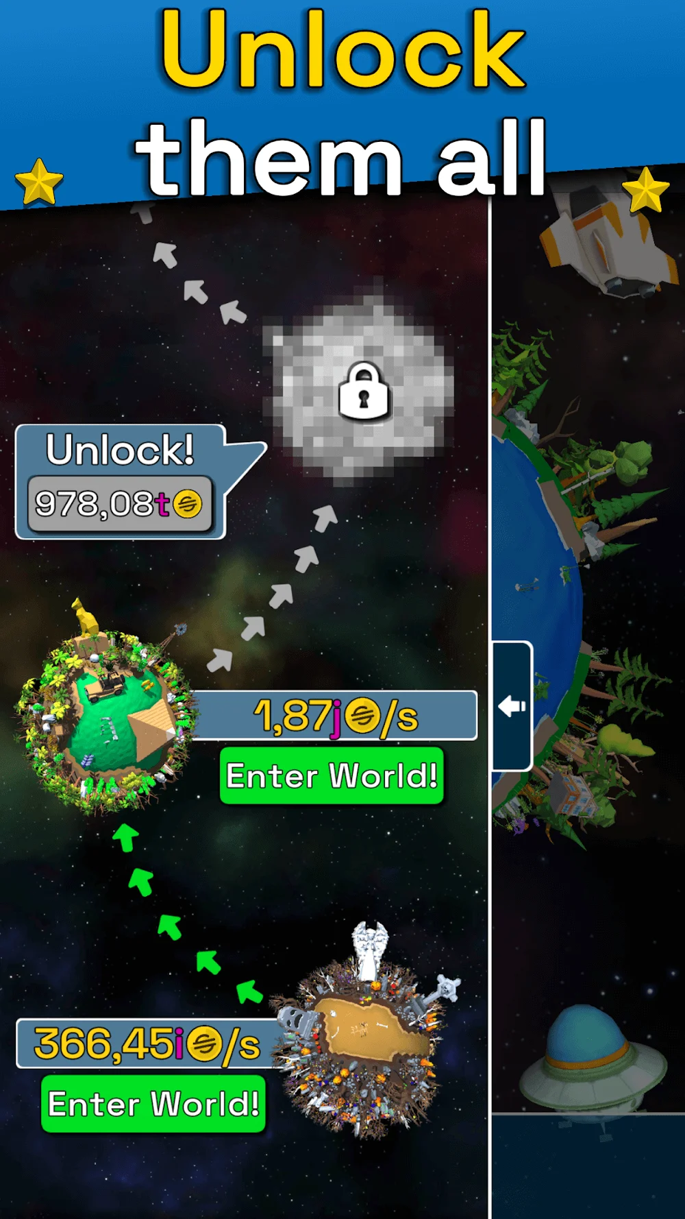 Planet Evolution: Idle Clicker Screenshot 5