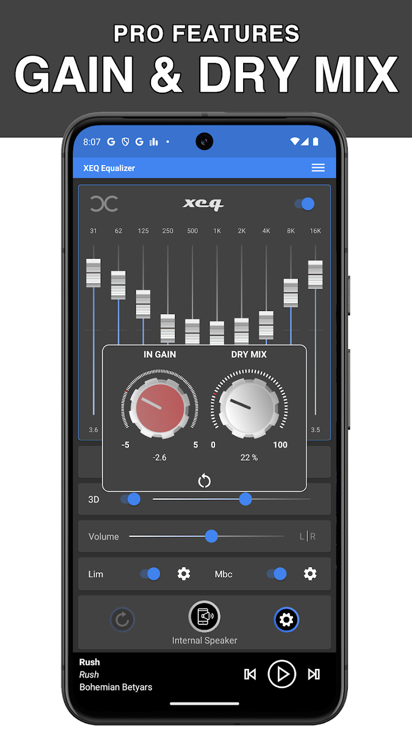 Equalizer & Bass Booster - XEQ screenshot 7