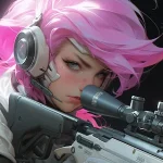 Hot Girl: Shooting Gun Game