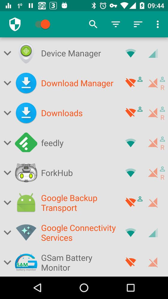 NetGuard screenshot 2