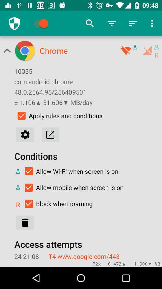 NetGuard screenshot 3
