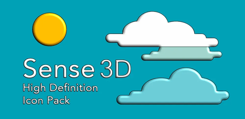 Sense 3D - Icon Pack screenshot 1