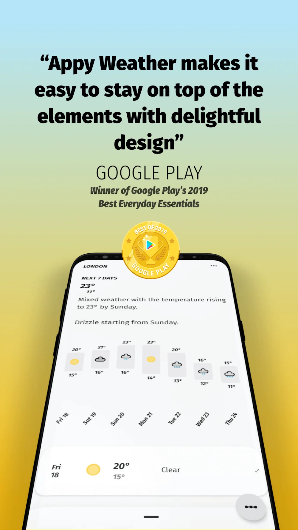 Appy Weather screenshot 2