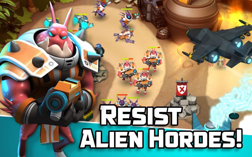 Alien Creeps TD screenshot 3