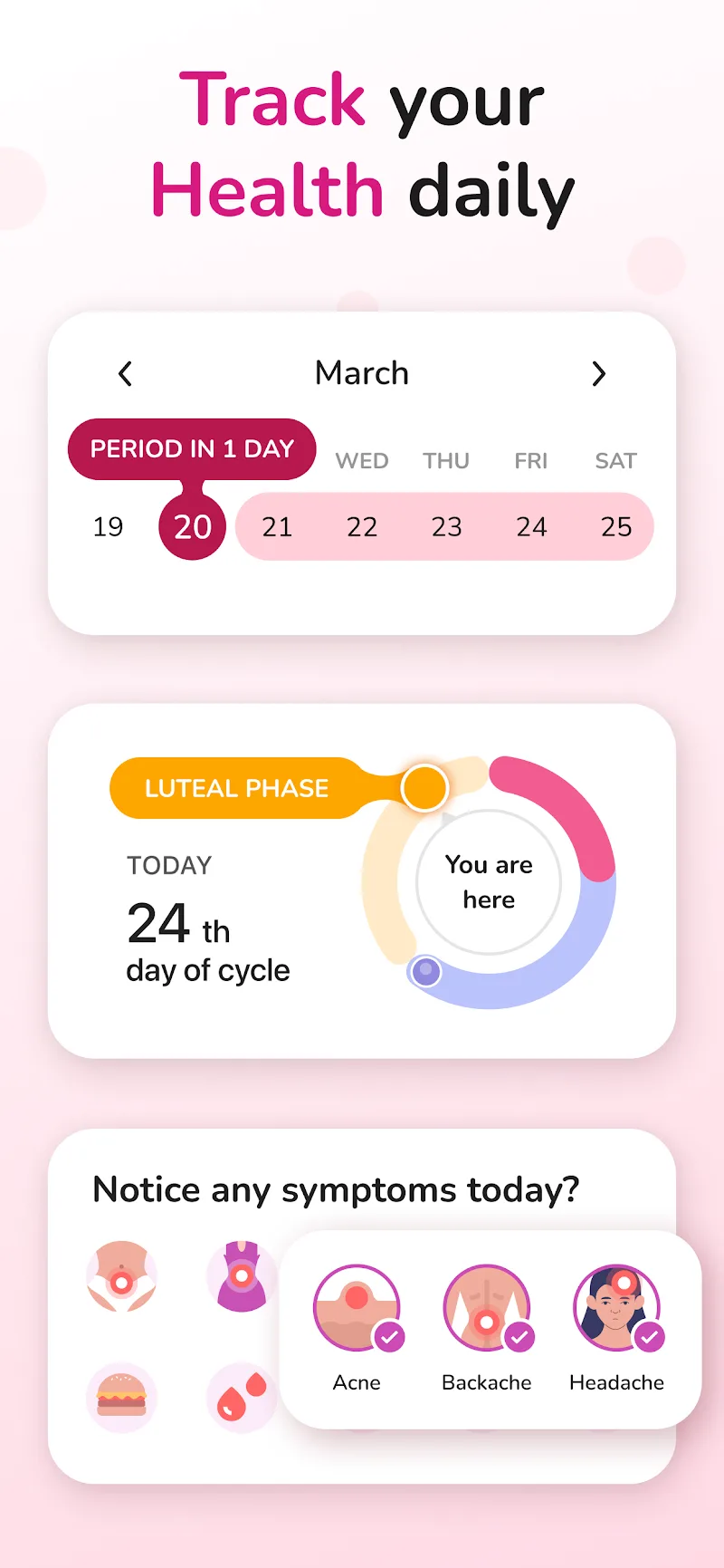 Period Tracker and Calendar screenshot 5