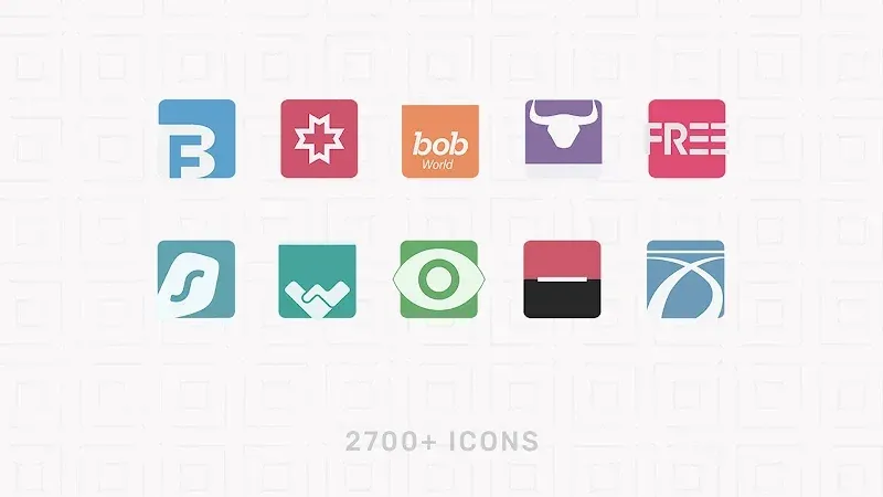 Squared - Square Icon Pack screenshot 4