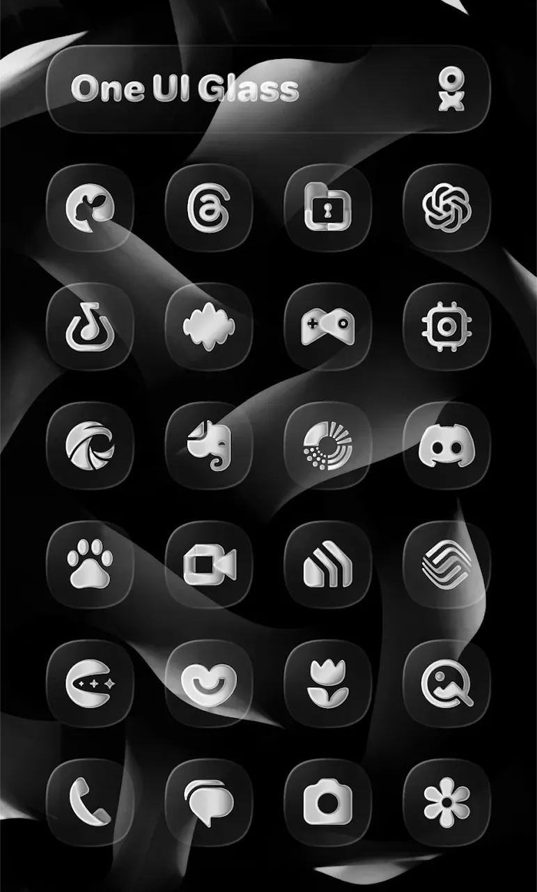 One UI Glass Icon Pack screenshot 5