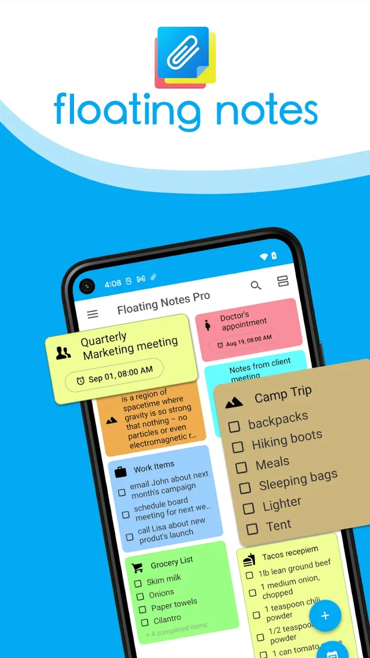 Floating Notes screenshot 2
