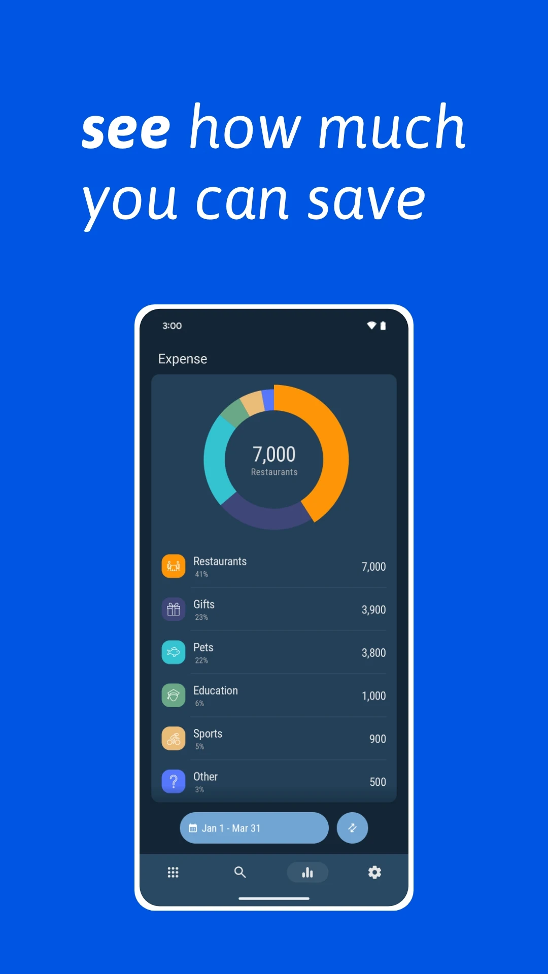 Daily Ledger: Just Expenses screenshot 5