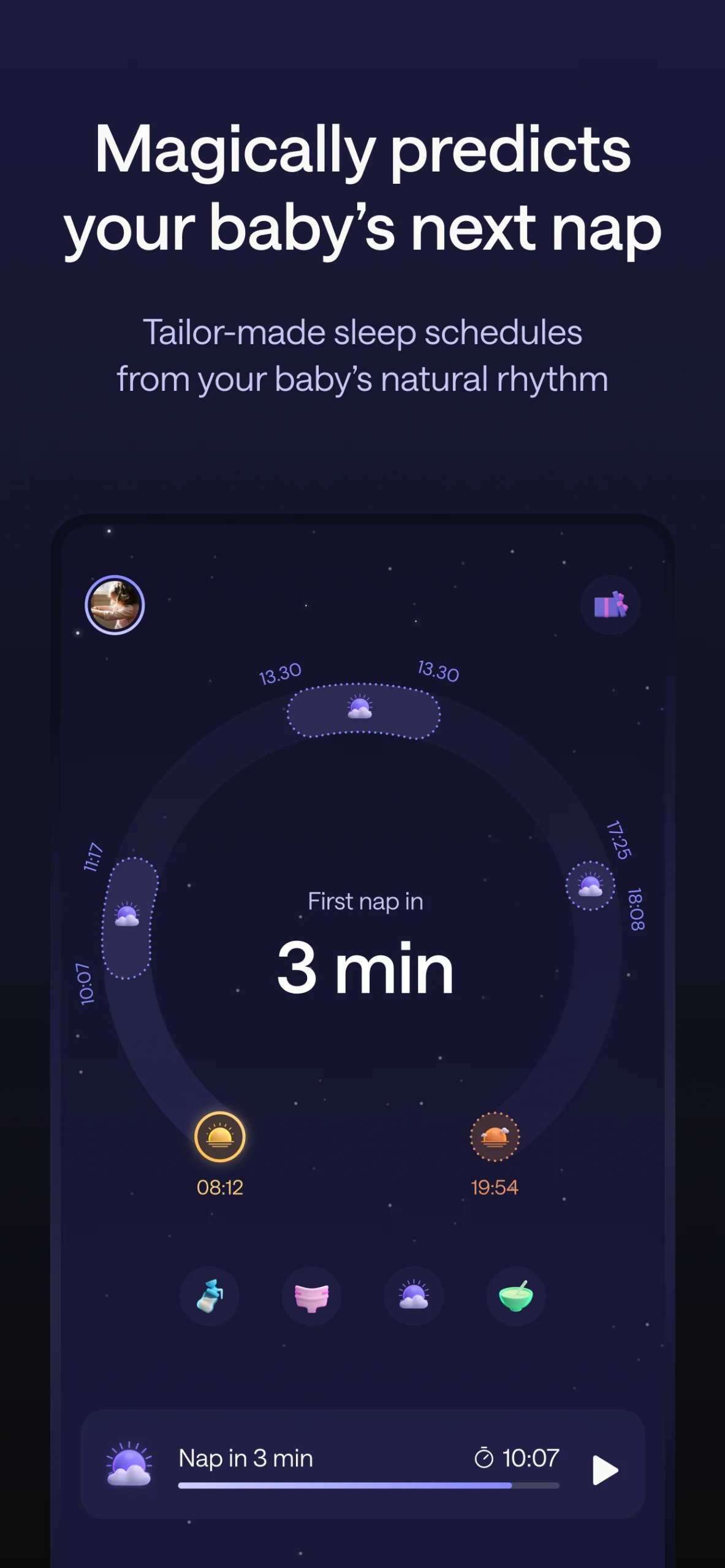 Napper: Baby Sleep & Parenting screenshot 1