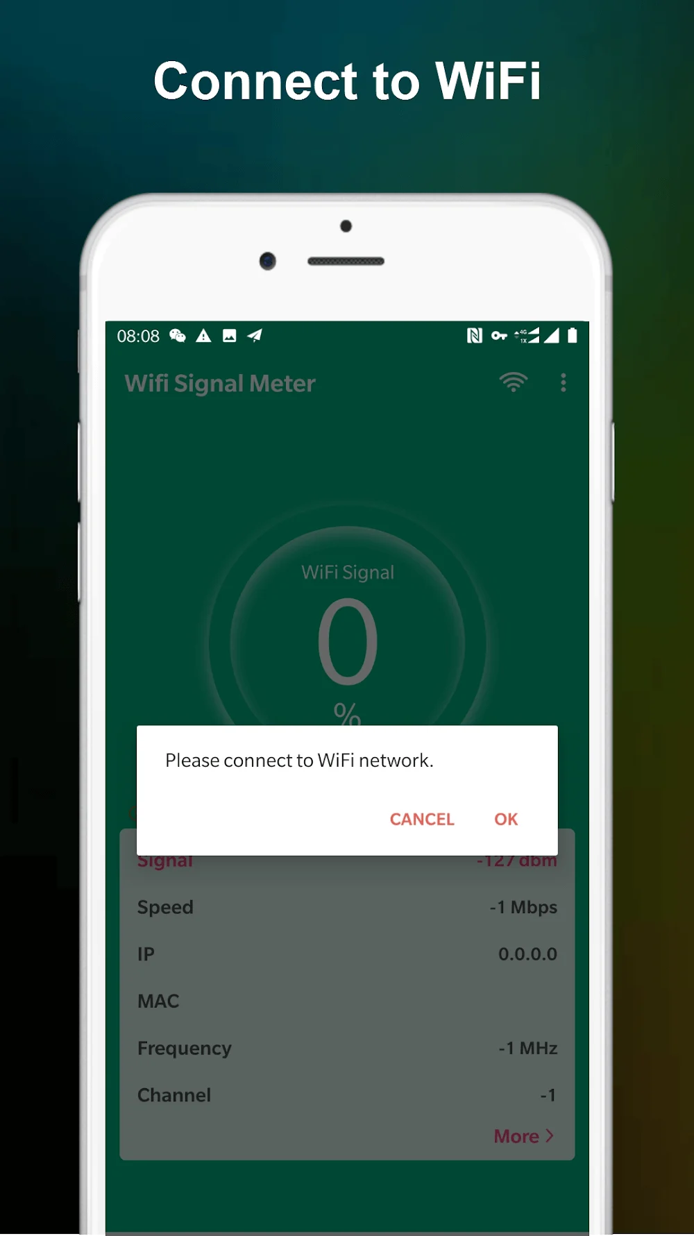 WiFi Signal Strength Meter Screenshot 5
