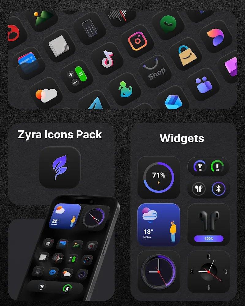 Zyra Icon Pack screenshot 2