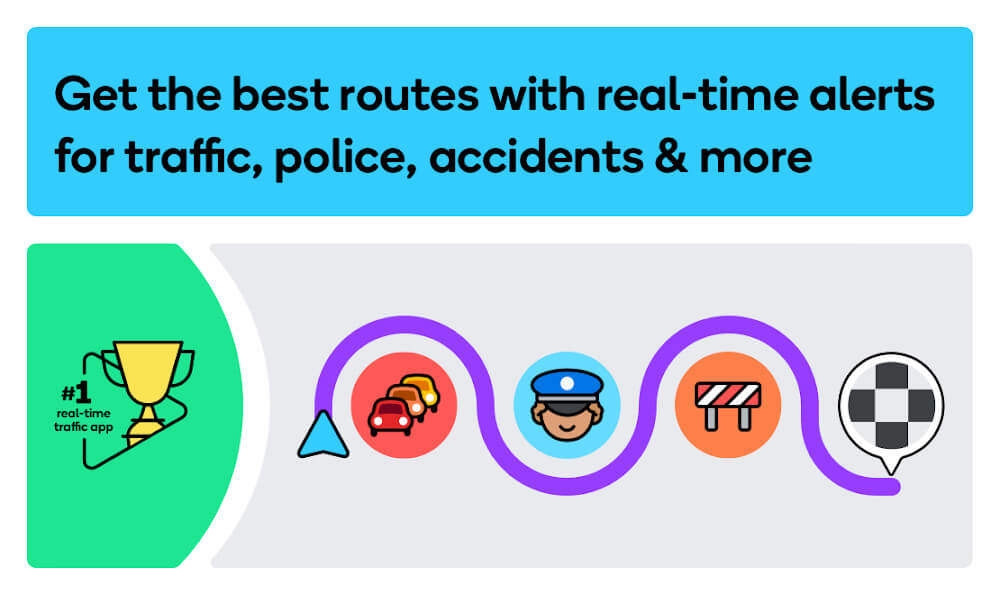 Waze screenshot 2