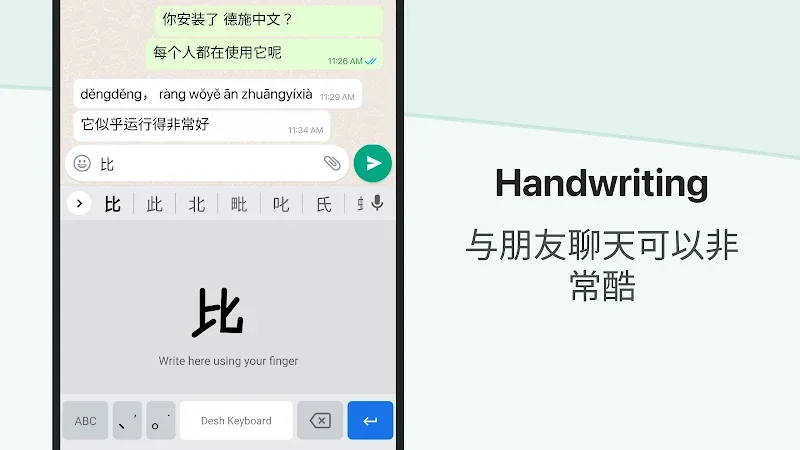 Chinese Keyboard (Desh Chinese Keyboard) Screenshot 4