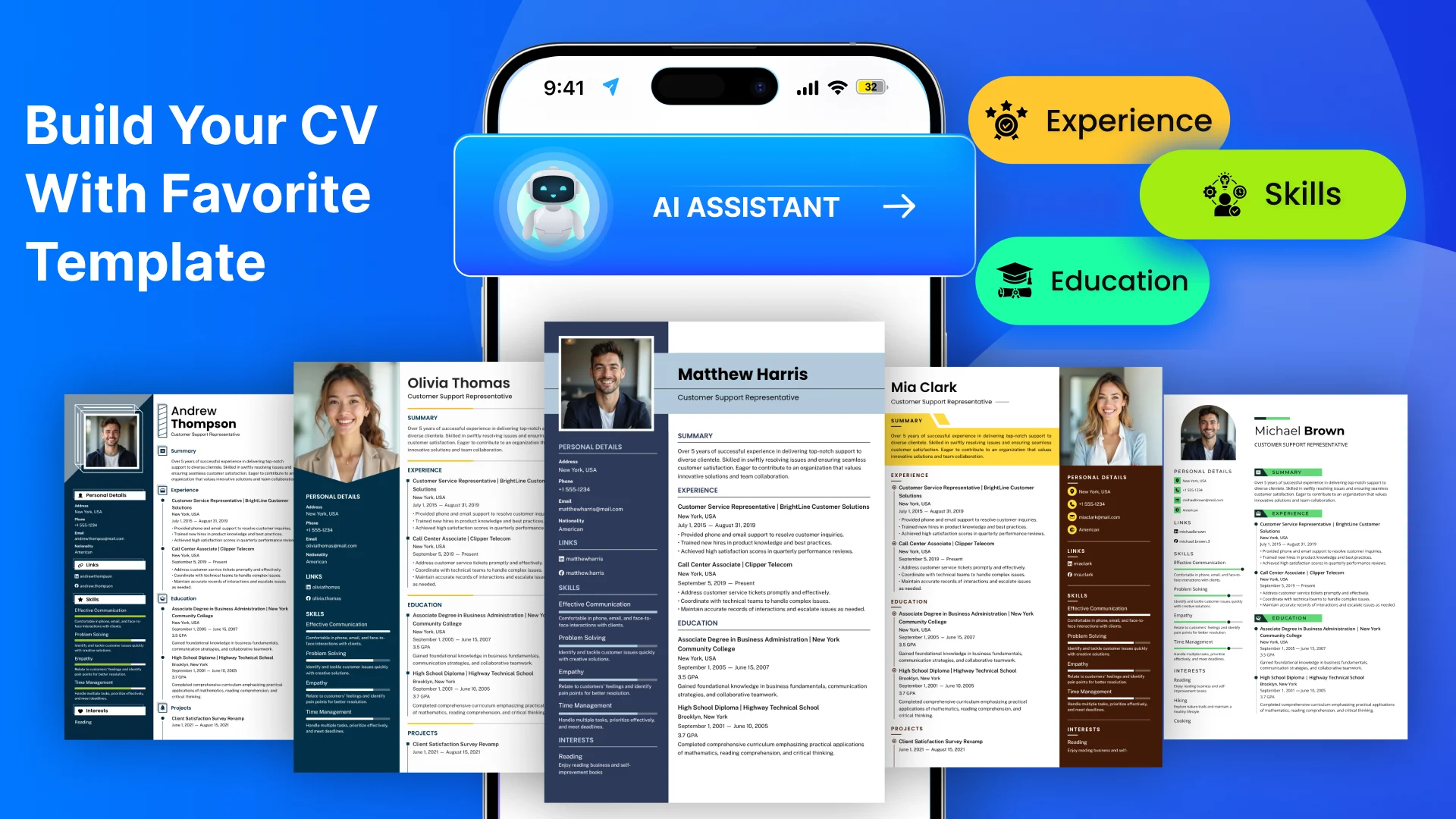 WeBuildCV: Resume Maker PDF AI preview image 1