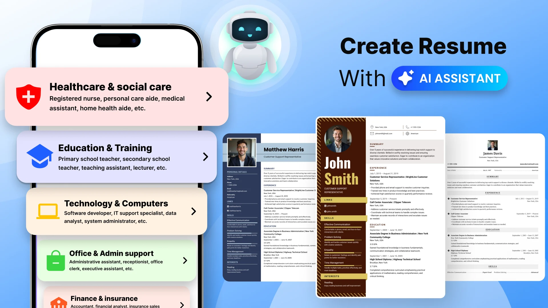 WeBuildCV: Resume Maker PDF AI preview image 2