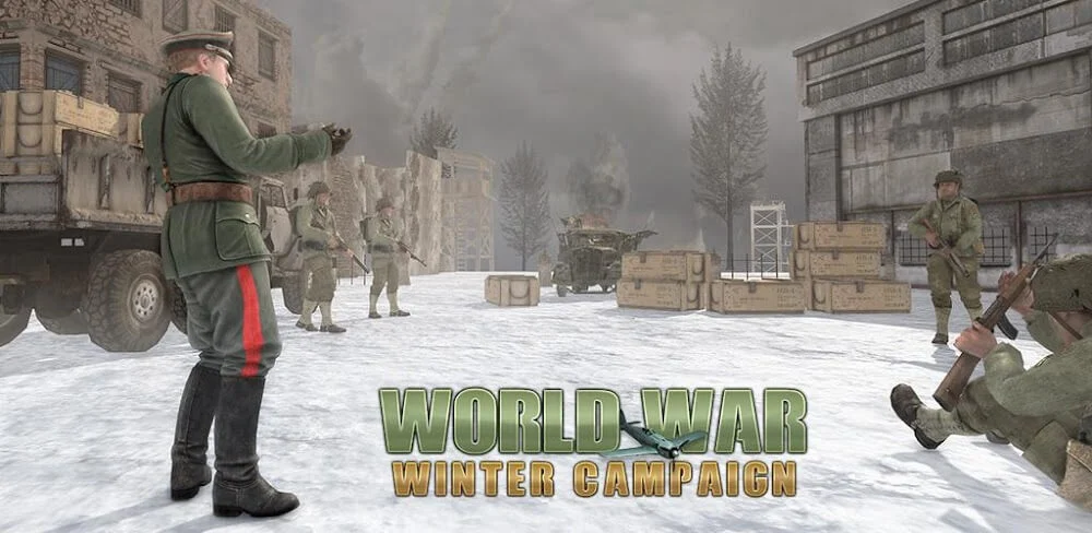 World War 2 Winter Heroes gameplay screenshot 1