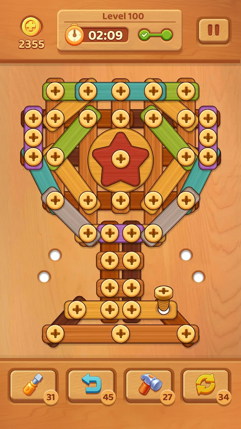 Wooden Screw: Nuts and Bolts screenshot 6