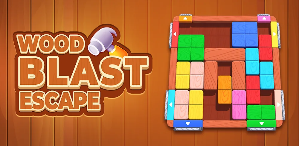 Wood Blast Escape screenshot 1