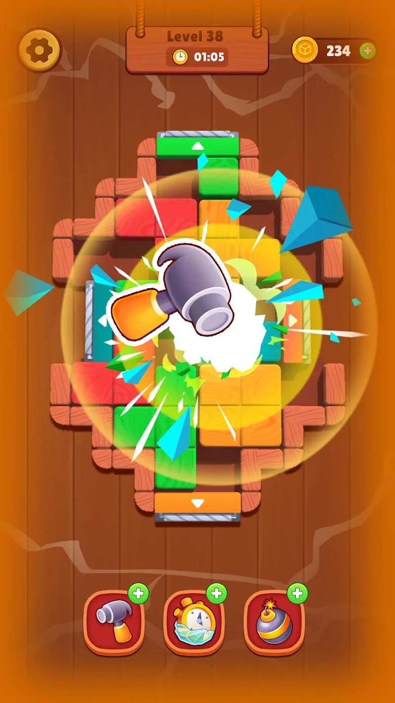 Wood Blast Escape screenshot 3