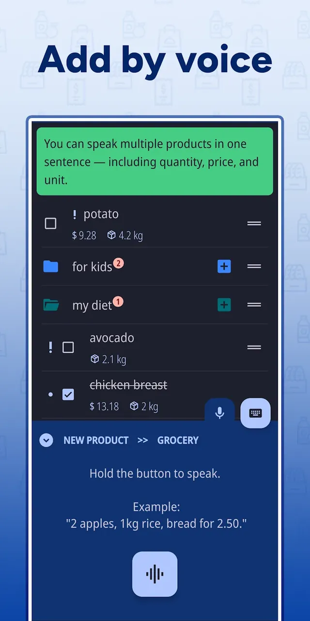 Shopping List - Enchan Li screenshot 4