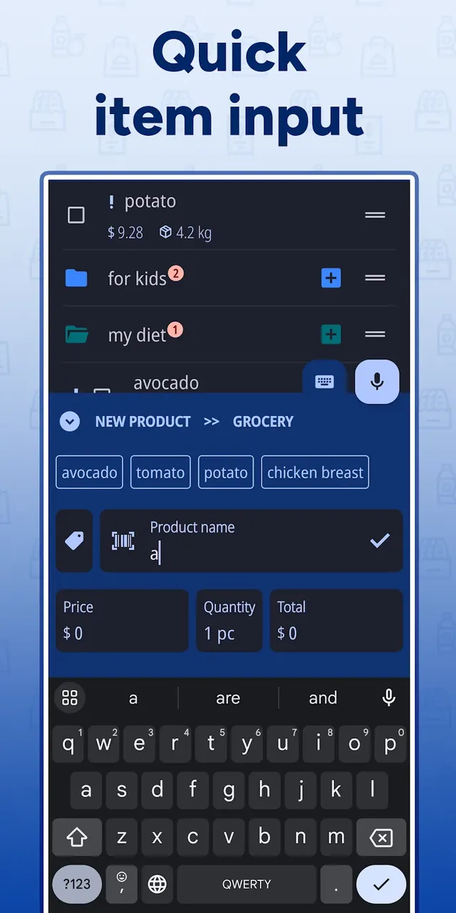 Shopping List - Enchan Li screenshot 6