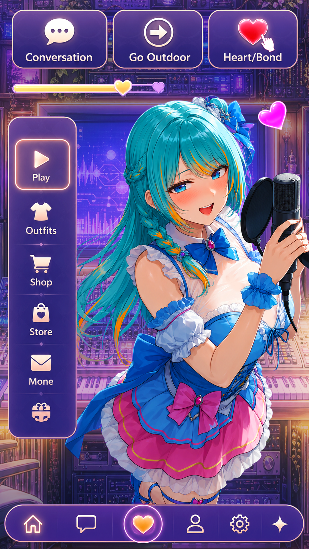 Idol Waifu Anime Girlfriend screenshot 3