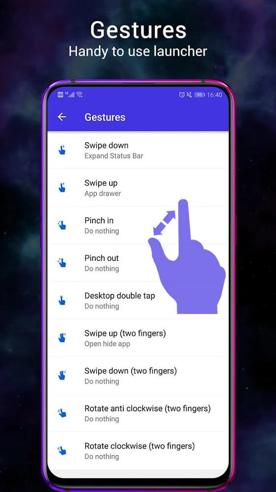 Pie Launcher screenshot 7