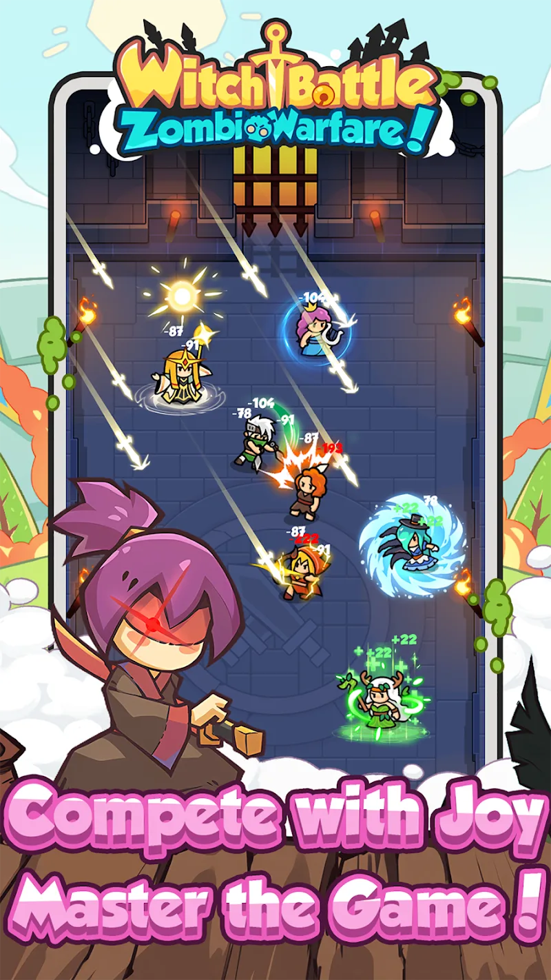 Witch Battle: Zombie Warfare screenshot 4