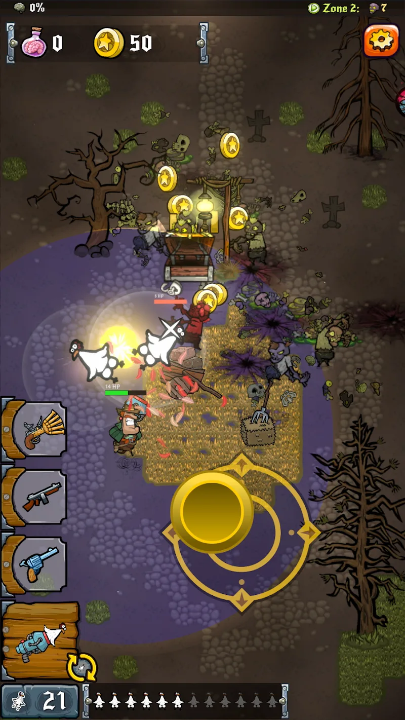 Wild Zombie West screenshot 2