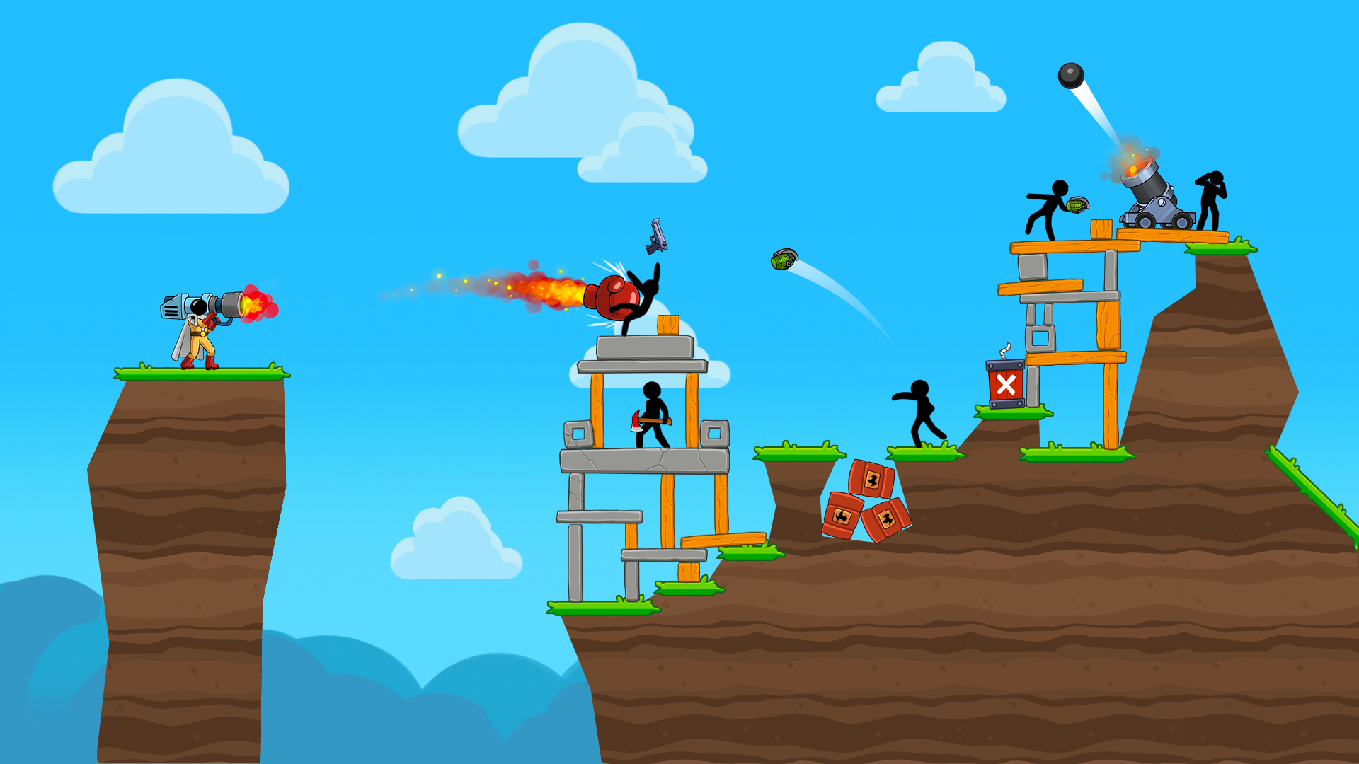 BoomZooka: Rocket Puzzles screenshot 4