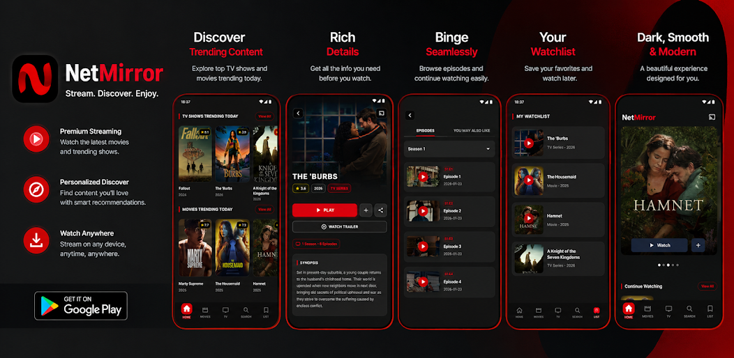 Netmirror App screenshot 1