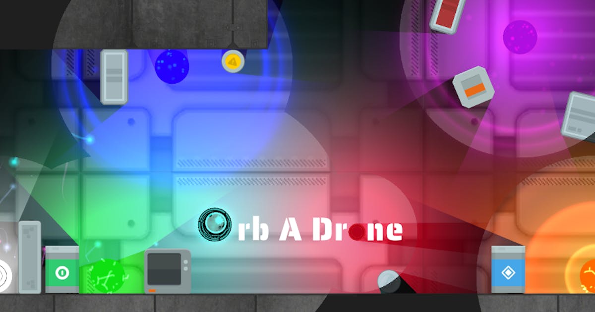 OrbaDrone - Robot Escape screenshot 1
